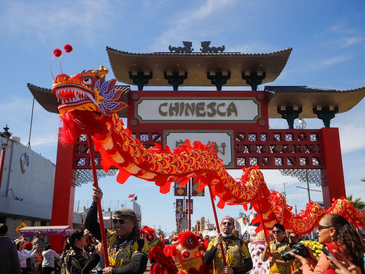 Miles de asistentes se dieron cita en el festival del Año Nuevo Chino en Mexicali este fin de semana. (Foto: Juan J. Morales)