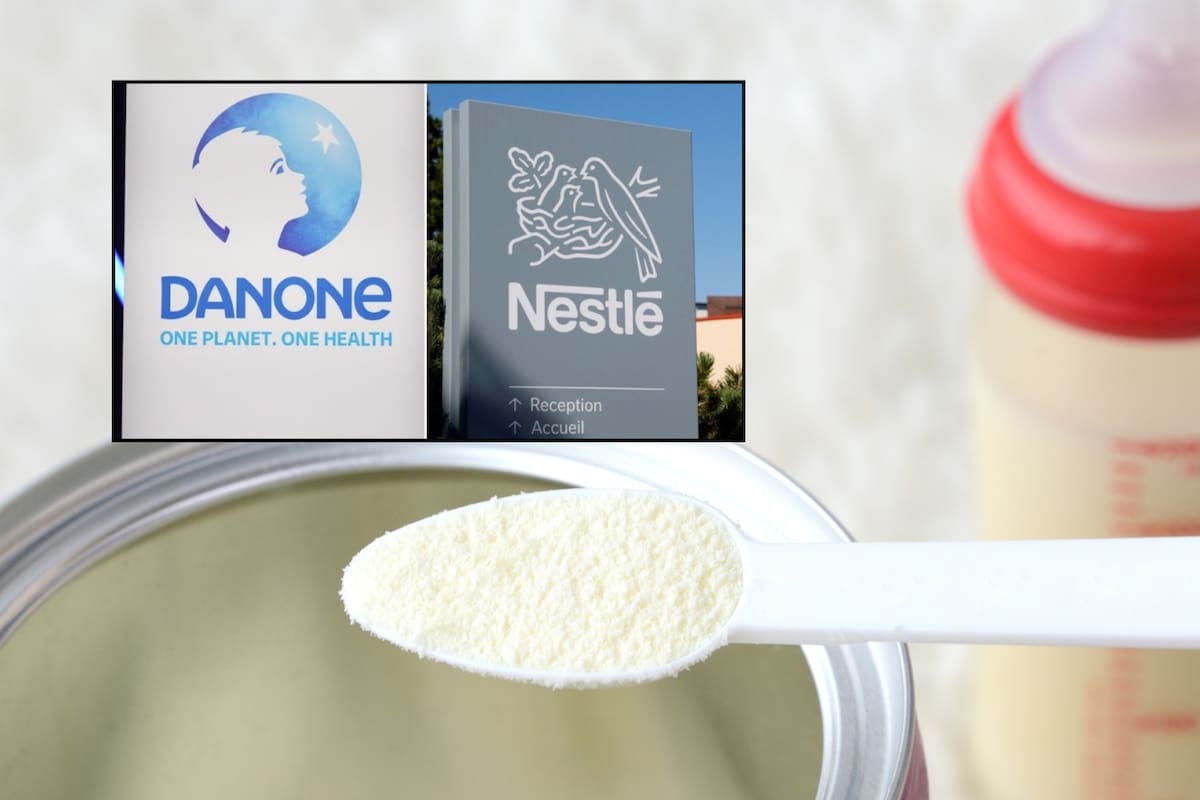 Fórmulas infantiles fueron retiradas del mercado por peligrosa toxina; esto provocó la caída de hasta 4% en acciones de Danone y acerca a Nestlé a pérdidas millonarias