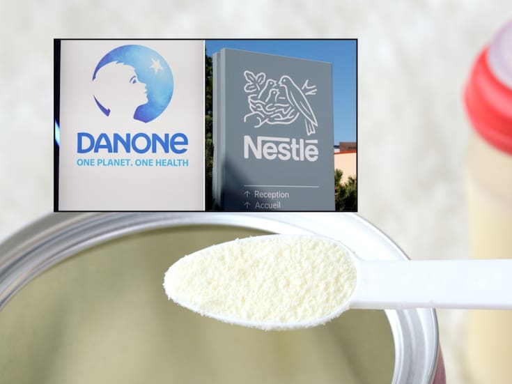 Fórmulas infantiles fueron retiradas del mercado por peligrosa toxina; esto provocó la caída de hasta 4% en acciones de Danone y acerca a Nestlé a pérdidas millonarias