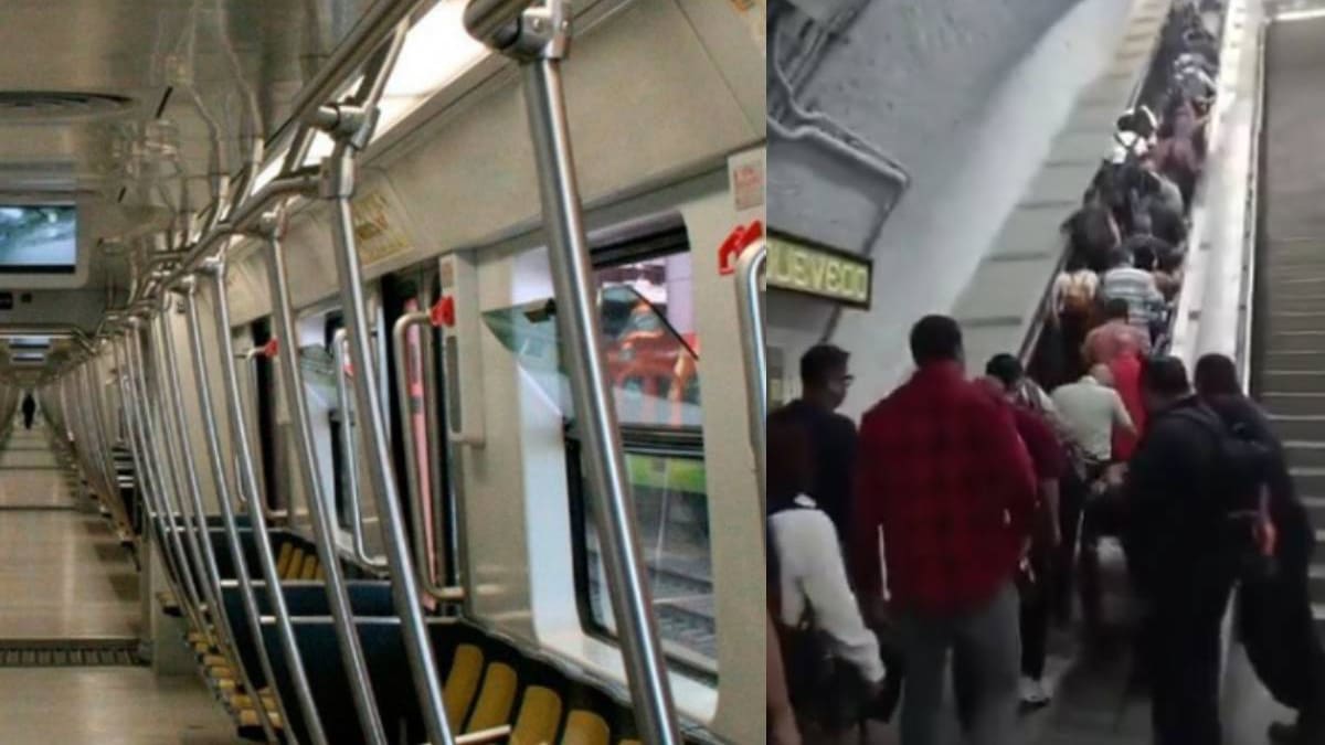 Falla en escaleras eléctricas del Metro CDMX deja 11 lesionados en la Línea 3; un objeto quedó atorado entre los peldaños metálicos de la escalera