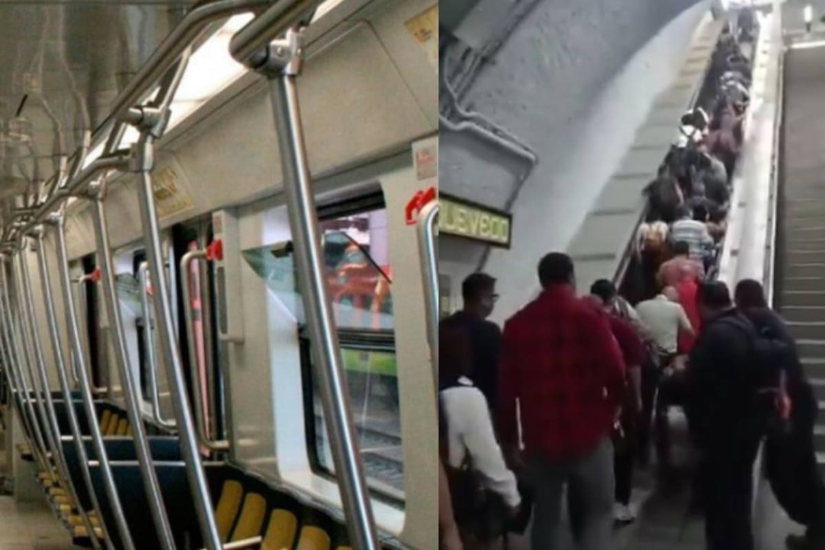 Falla en escaleras eléctricas del Metro CDMX deja 11 lesionados en la Línea 3; un objeto quedó atorado entre los peldaños metálicos de la escalera