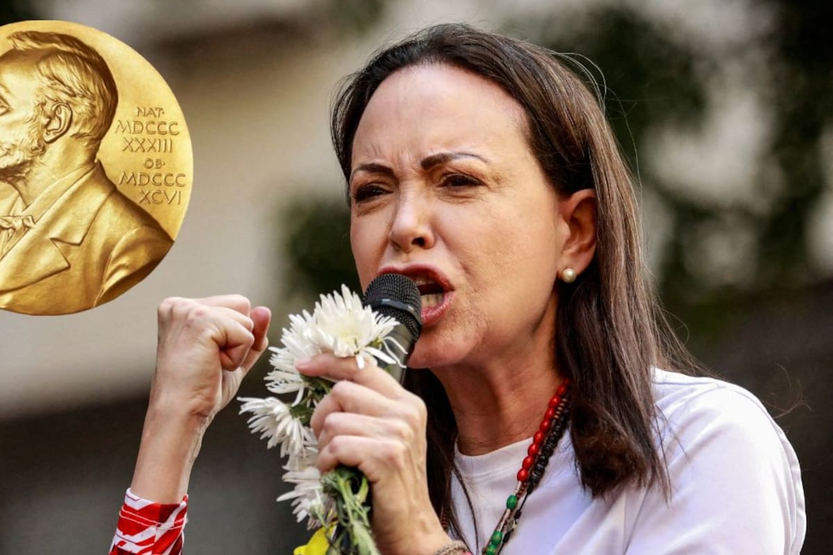 “Estamos en el umbral de la victoria” las primeras palabras de María Corina Machado tras ganar el Premio Nobel de la Paz