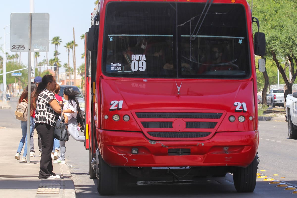 Tiene Mexicali 20 rutas de transporte