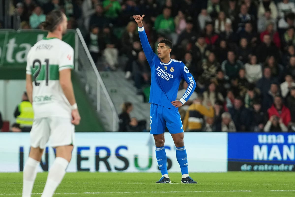 Elche vs Real Madrid: Resumen, goles, jugadas y mejores momentos del partido de la jornada 13 de LaLiga