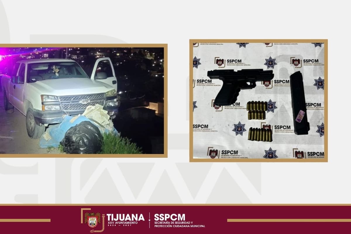 Detienen a tres menores armados tras persecución en Camino Verde