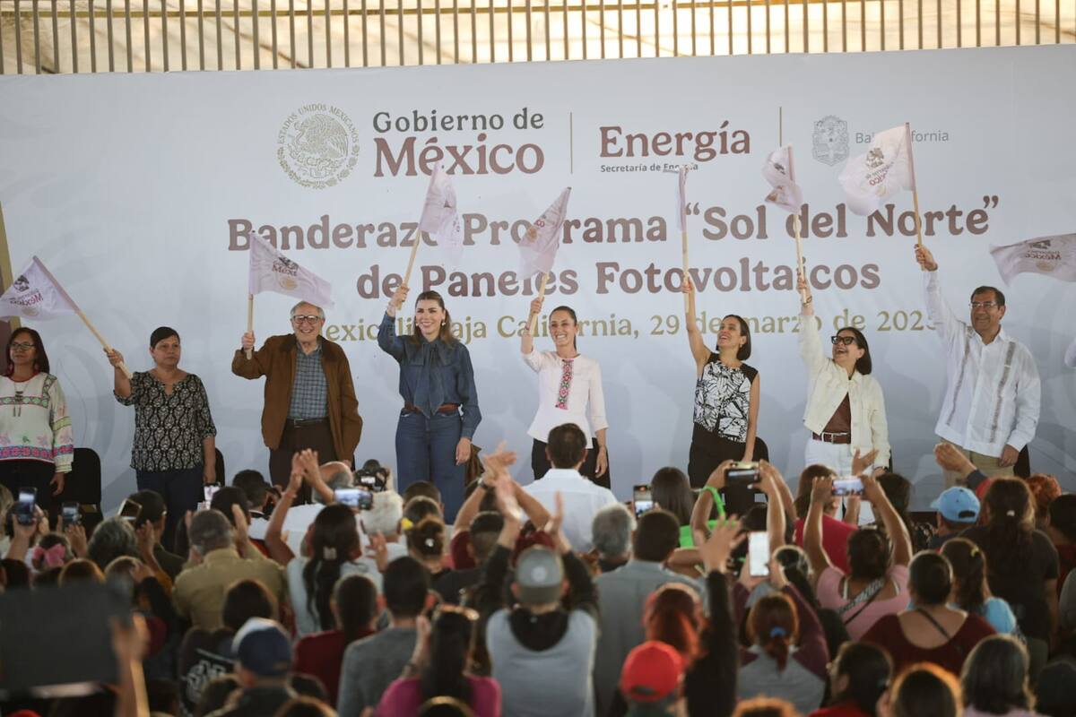 Anuncia Presidenta Claudia Sheinbaum más de cinco mil paneles solares en casas de Mexicali