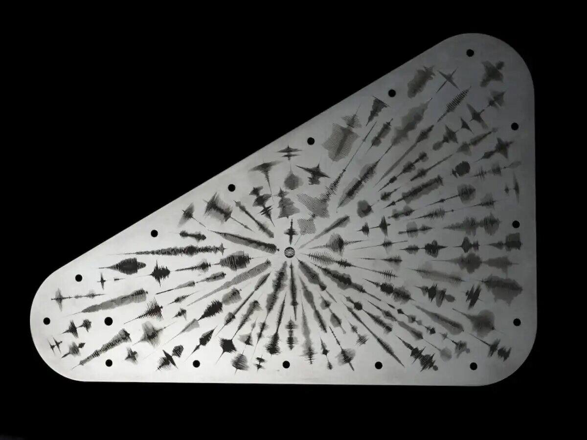Placa de la misión Europa Clipper
