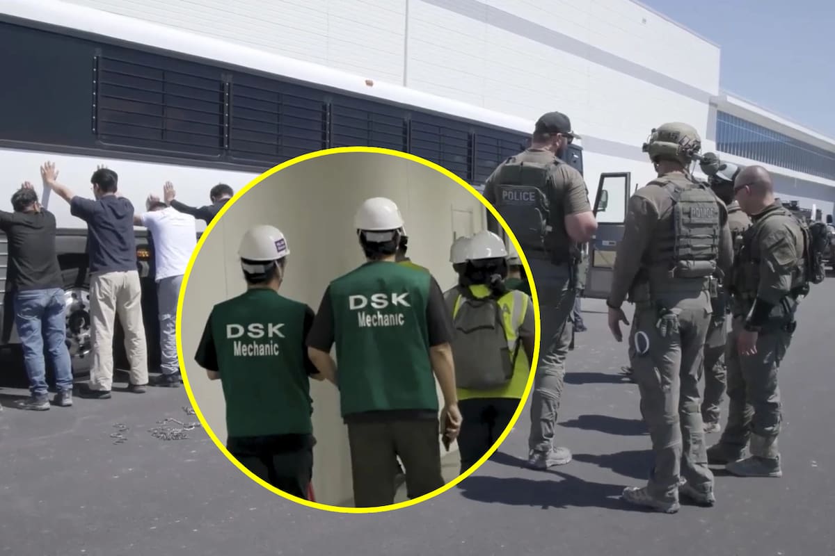 ¿Qué fue lo que pasó? Crisis en planta de Hyundai en EEUU por detención masiva de trabajadores indocumentados por ICE