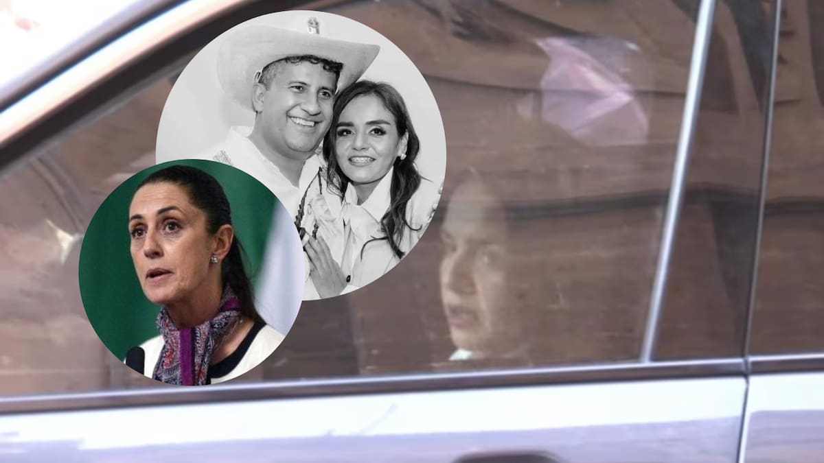 Grecia Quiroz, viuda de Carlos Manzo, sostiene una reunión en Palacio Nacional con la presidenta Claudia Sheinbaum Pardo. | Especial