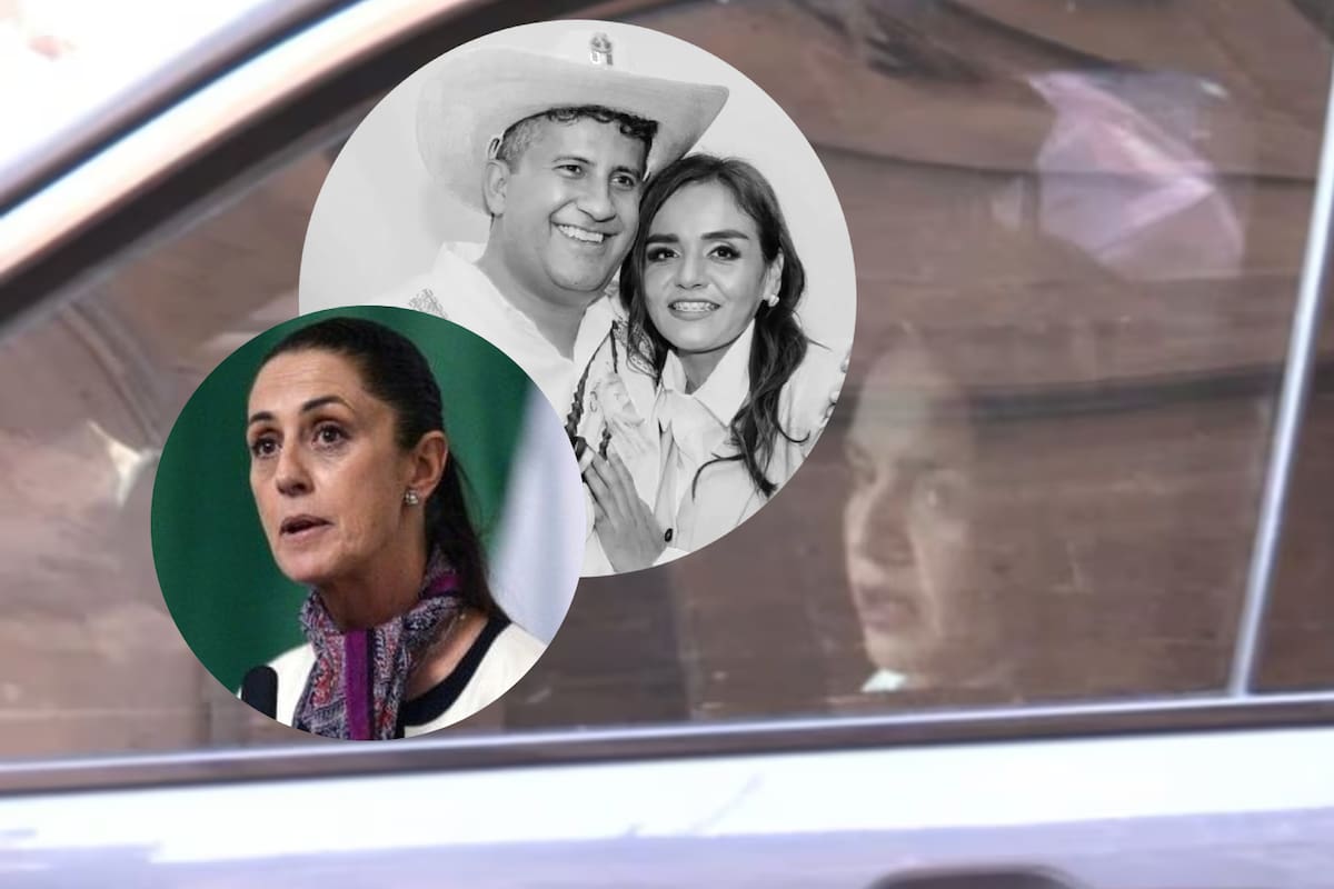 Grecia Quiroz, viuda de Carlos Manzo, se reúne con Sheinbaum en Palacio Nacional