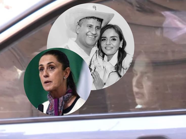 Grecia Quiroz, viuda de Carlos Manzo, se reúne con Sheinbaum en Palacio Nacional