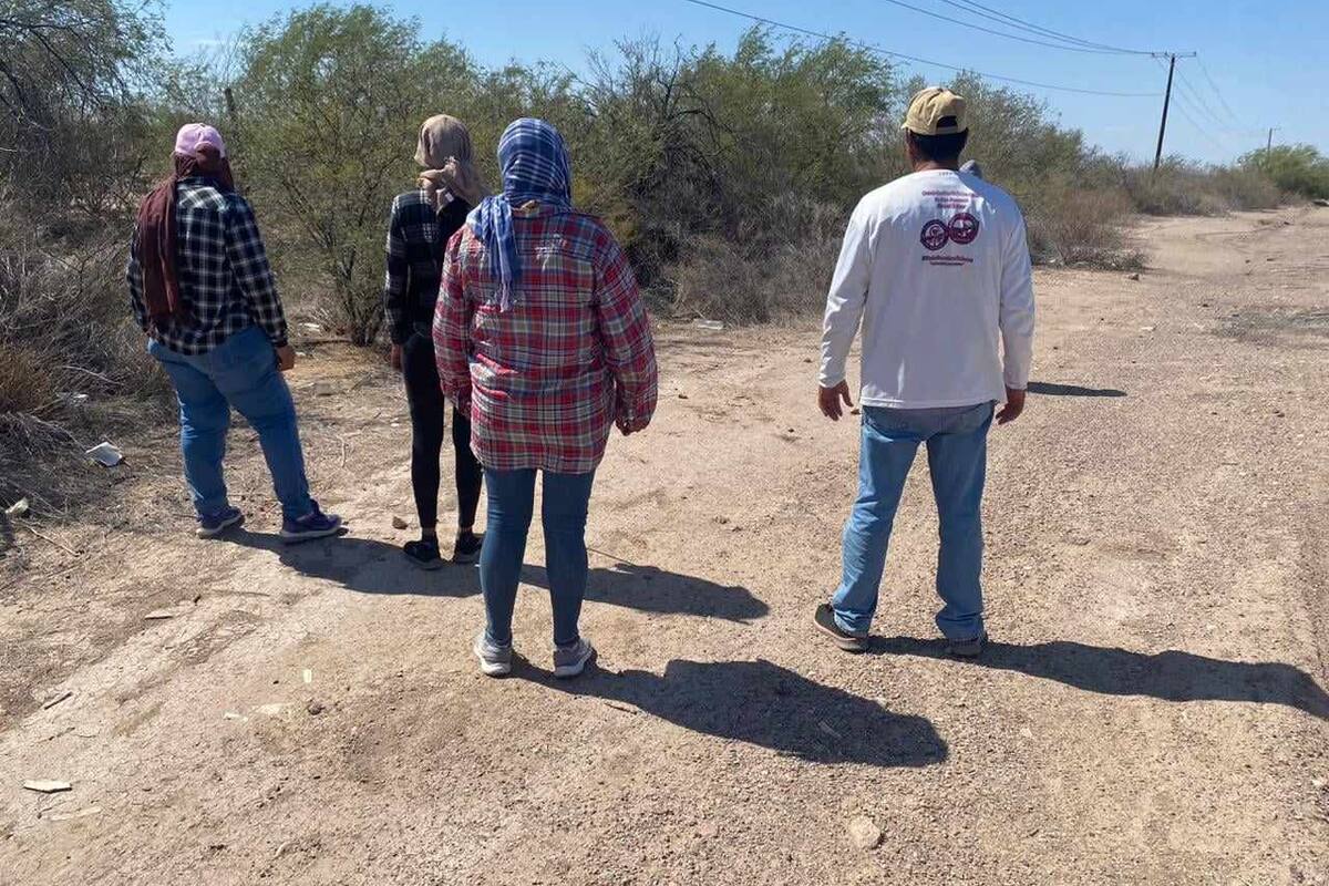 Madres Buscadoras localizan dos cuerpos sin vida en Costa de Hermosillo