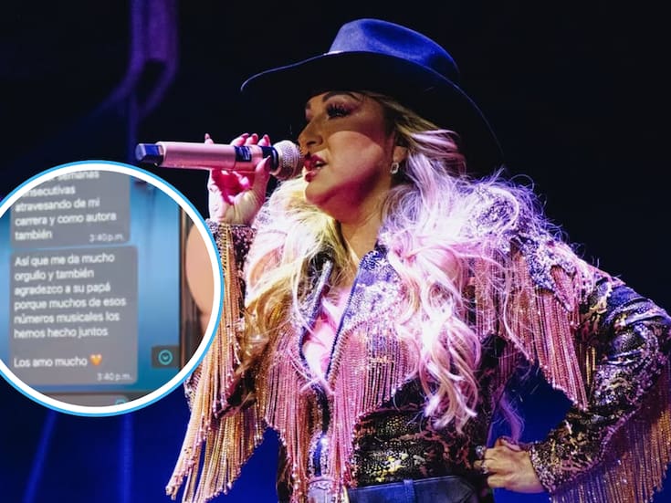 Cruz Martínez expone chat con Alicia Villarreal donde le agradece su éxito a él: “Muchos de esos números musicales los hemos hecho juntos”