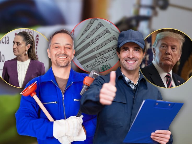 Mientras en México un plomero gana menos de 7 mil pesos al mes, en EEUU tiene un salario de más de 80 mil y con oportunidad de crecimiento