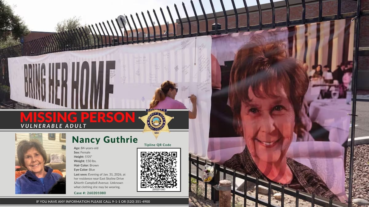 Sheriff de Arizona bloquea al FBI acceso a pruebas clave en el caso Nancy Guthrie y aumenta tensión federal en la investigación