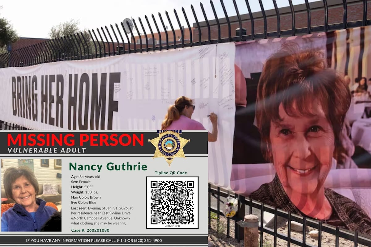 Sheriff de Arizona bloquea al FBI acceso a pruebas clave en el caso Nancy Guthrie y aumenta tensión federal en la investigación