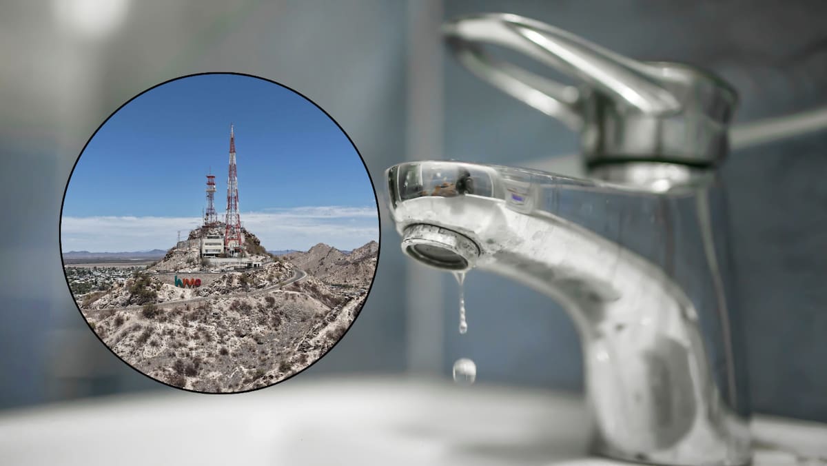 Interrupciones en el servicio de agua afectan a zonas norte y centro de Hermosillo
