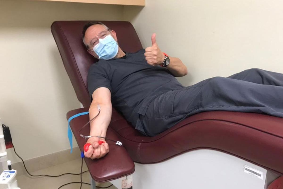Personal del HGT participa en campaña de donación de sangre