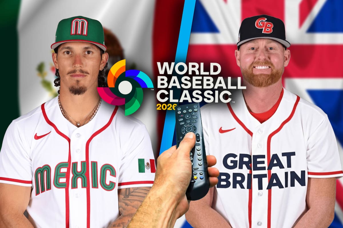 México vs Gran Bretaña: ¿A qué hora y dónde ver EN VIVO el Juego 1 del Clásico Mundial de Beisbol 2026?