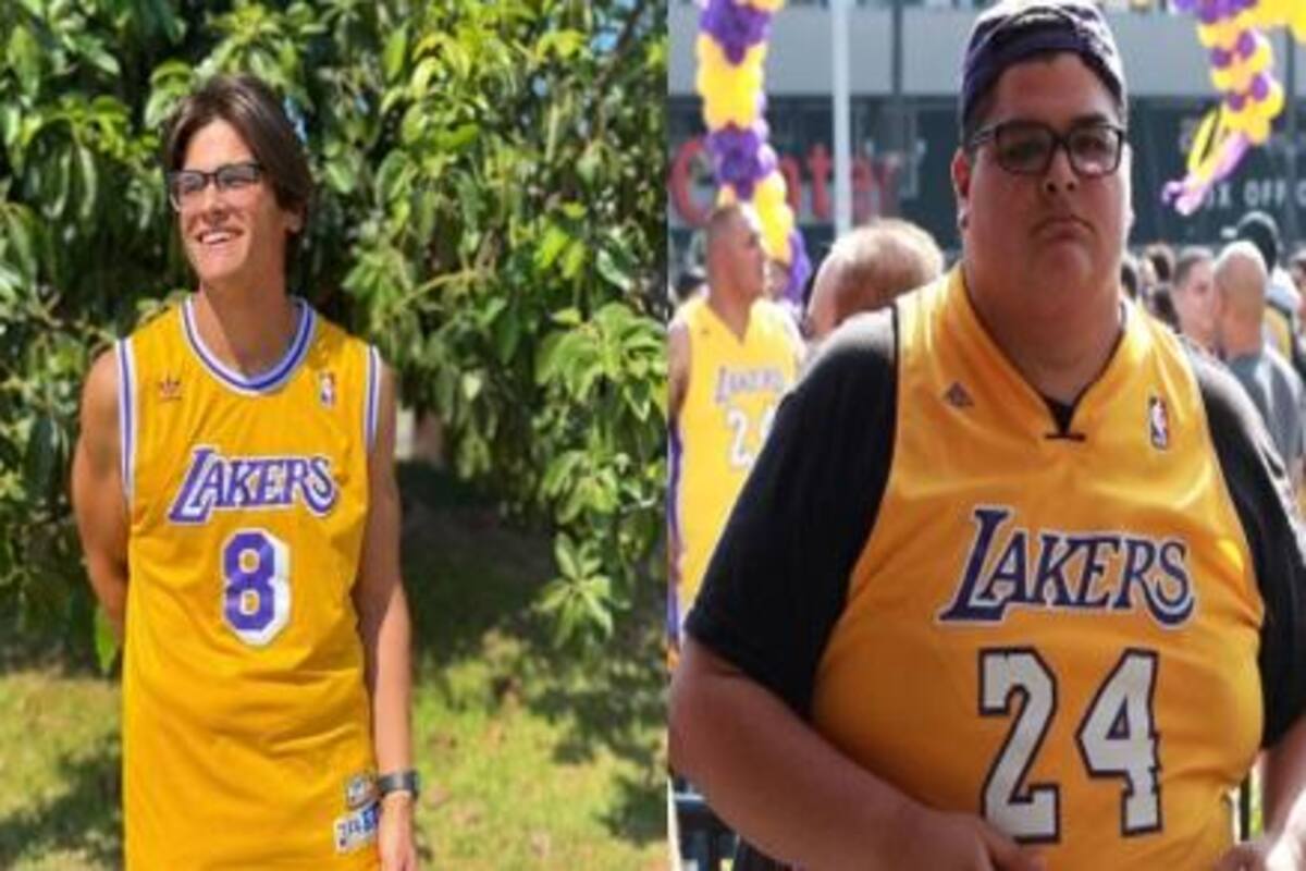 ¡Una gran fuente de inspiración! Joven baja 80 kilogramos gracias Kobe Bryant