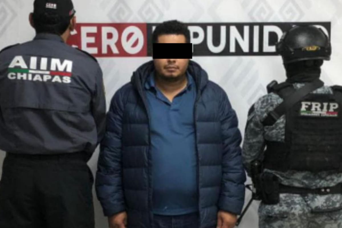 Detienen en Chiapas a hombre acusado de abandonar sus responsabilidades como padre desde 2020