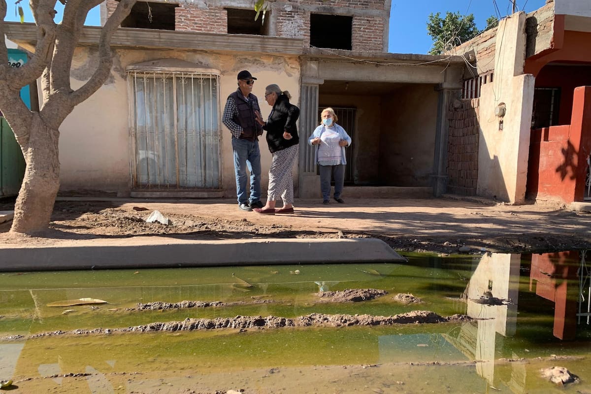 “Ruegan” les reparen drenajes colapsados