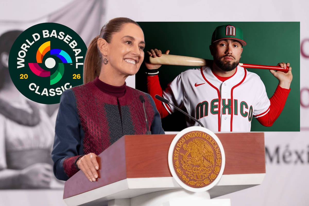 Claudia Sheinbaum promete hablar más de beisbol, no enfocarse solo en el futbol y manda saludo al equipo de México que debutará mañana en el Clásico Mundial de Beisbol 2026