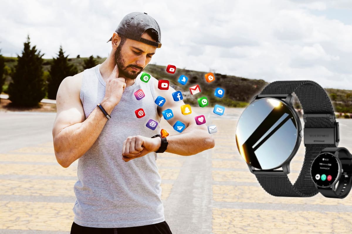 El reloj inteligente Lige BW0223 se vende en Mercado Libre con un 68% de descuento a solo 283 pesos, ofreciendo llamadas por Bluetooth y sensores de salud de alta calificación