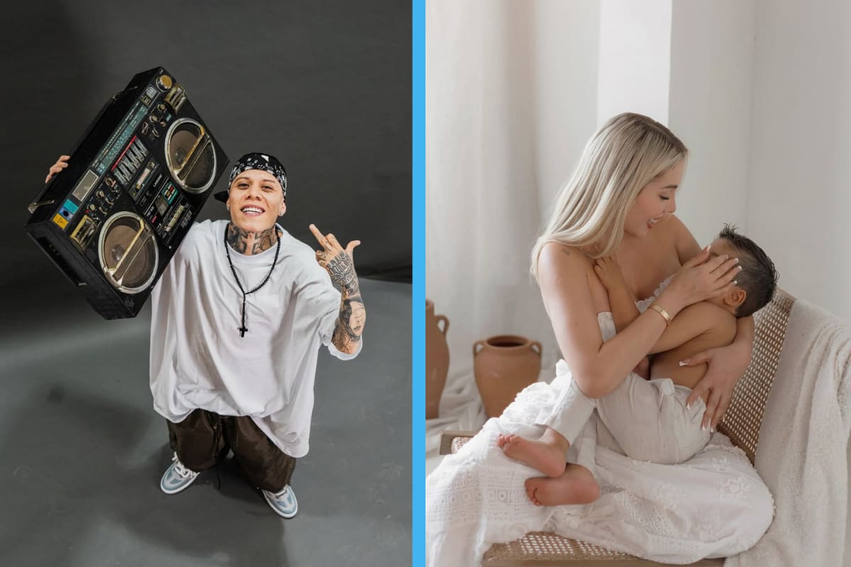 Santa Fe Klan desmiente tener problemas con Maya Nazor: “Lo que yo le doy es de corazón”