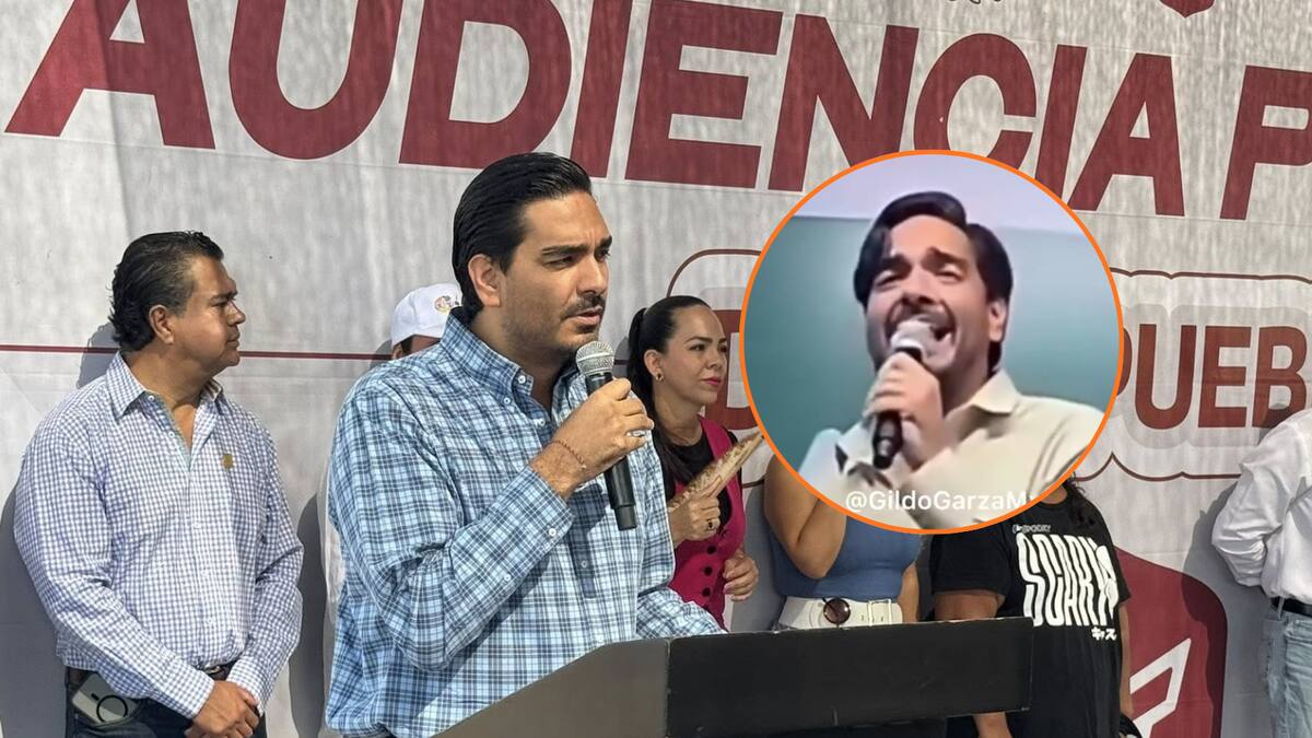 Alcalde de Reynosa canta un narcocorrido y lo dedica “para los contras” durante celebración del Día del Maestro mientras defiende que se trata de una expresión cultural del norte de México