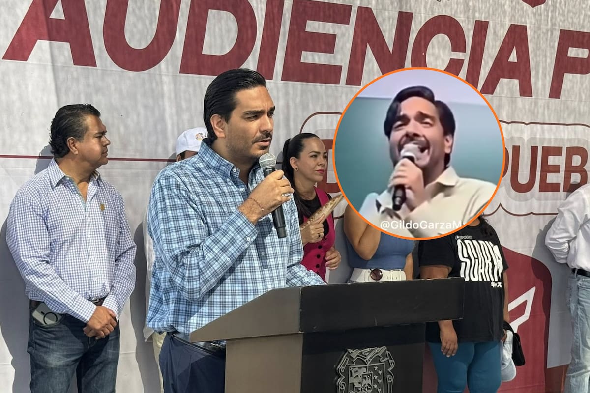 Alcalde de Reynosa canta un narcocorrido y lo dedica “para los contras” durante celebración del Día del Maestro mientras defiende que se trata de una expresión cultural del norte de México