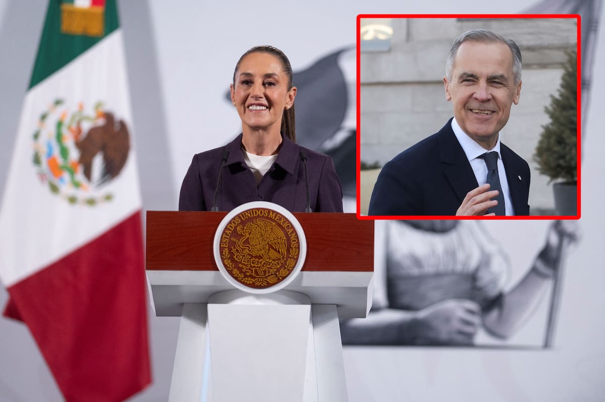 Claudia Sheinbaum, presidenta de México, y Mark Carney, primer ministro de Canadá, conversaron sobre la necesidad de fortalecer la integración económica de América del Norte para competir globalmente.