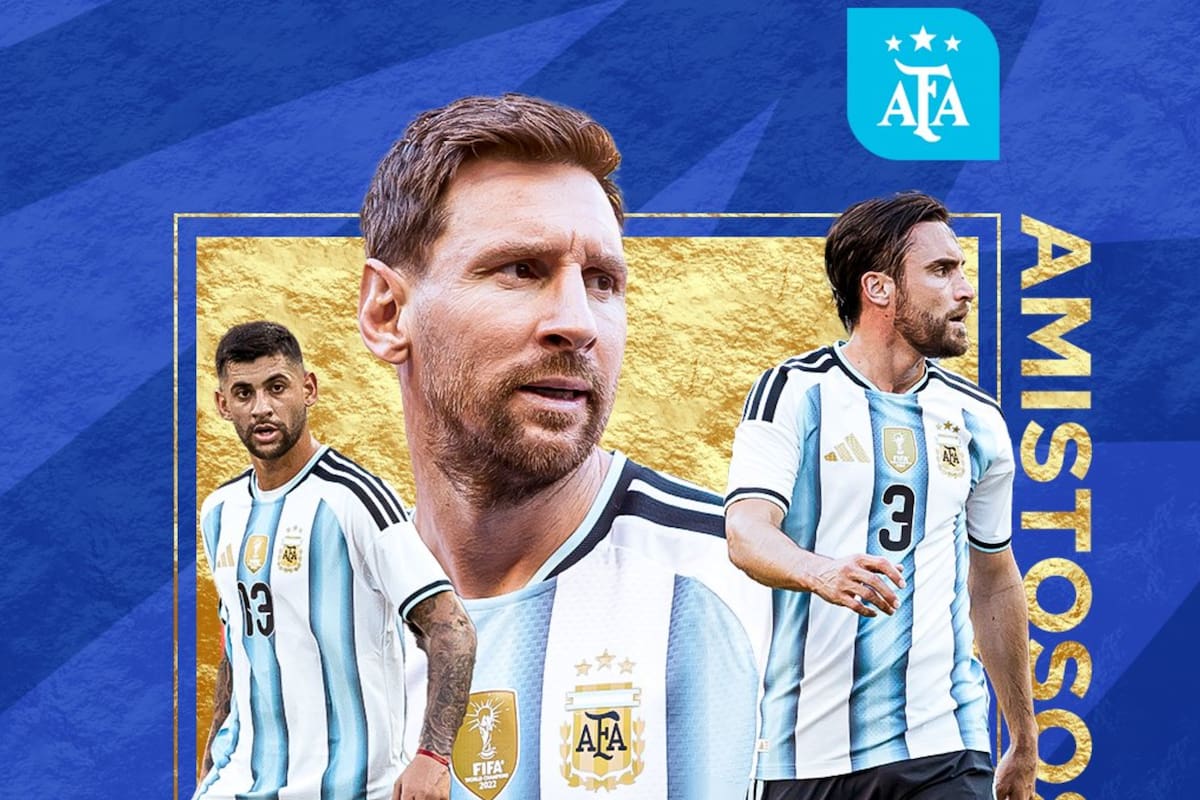 Sin la Finalissima pero Argentina se enfrentará a Zambia y Mauritania en la fecha FIFA de marzo