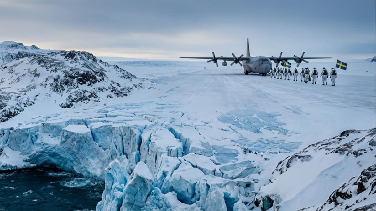El Ejército de Suecia concluyó su fase de reconocimiento en el Ártico como parte de la estrategia de defensa del flanco norte de la OTAN. (Imagen ilustrativa hecha con IA)