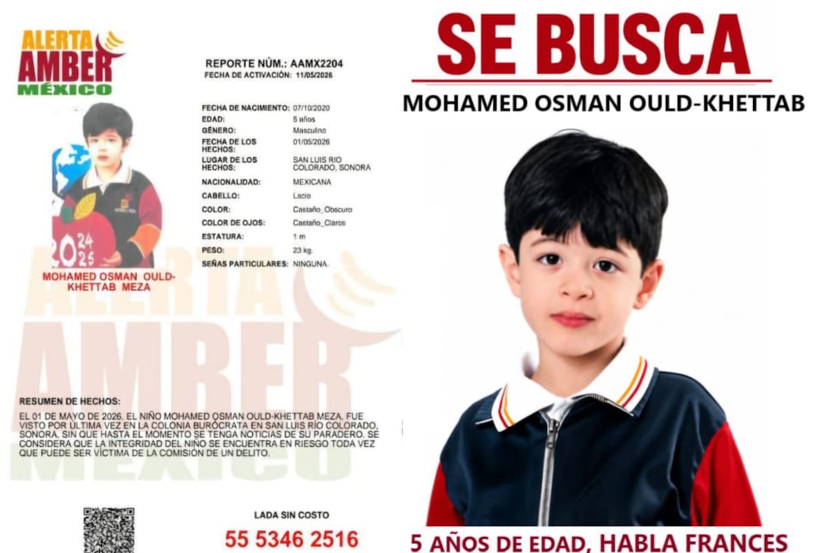 Suplica mamá ayuda del gobierno de México y Francia para recuperar a su hijo