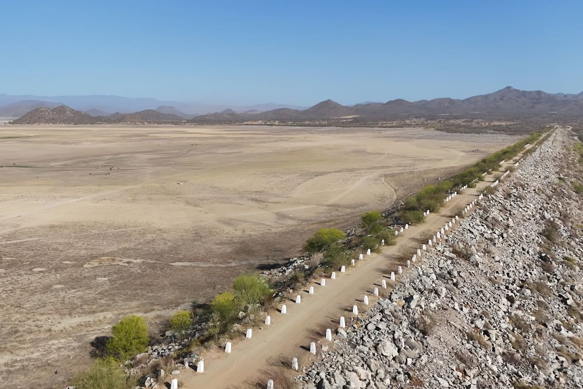 Se secan presas agrícolas en el Norte del País