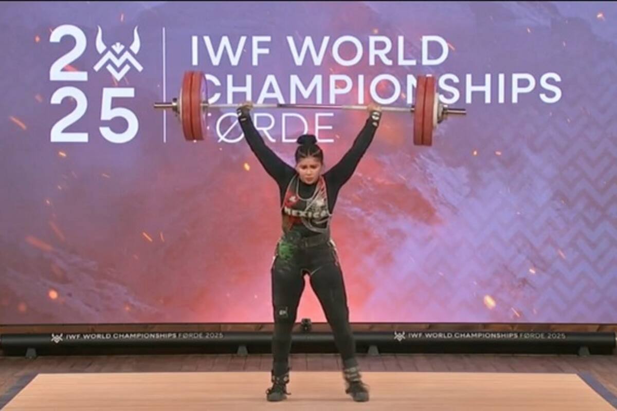 Emmy concluye participación en el Mundial de Pesas