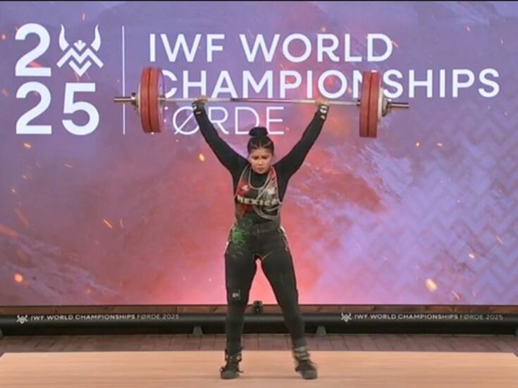 Emmy concluye participación en el Mundial de Pesas