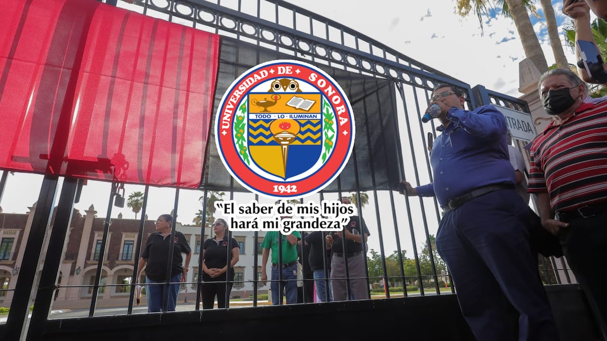 La Universidad de Sonora (Unison) reaccionó a la huelga del Staus. | Foto: Eleazar Escobar