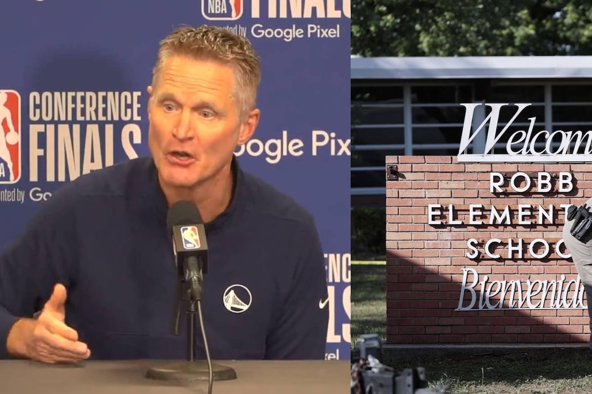 Steve Kerr, coach de Warriors, explota tras tiroteo de Texas: "¿Cuándo vamos a hacer algo? Estoy harto"