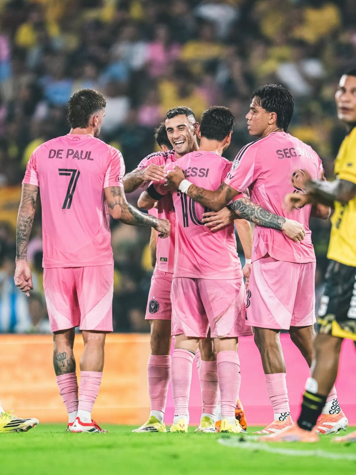 Germán Berterame con su nuevo equipo, Inter Miami.