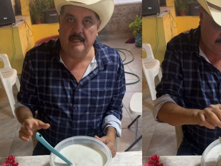 “Su esposa lo sorprendió y así le respondió”: Joven revela cómo su padre usó el plato y la cuchara de los frijoles para preparar cal y cemento