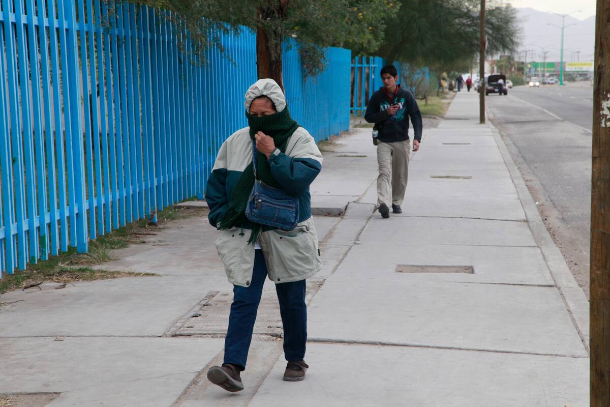 Entra a Mexicali frente frío número 20: Protección Civil