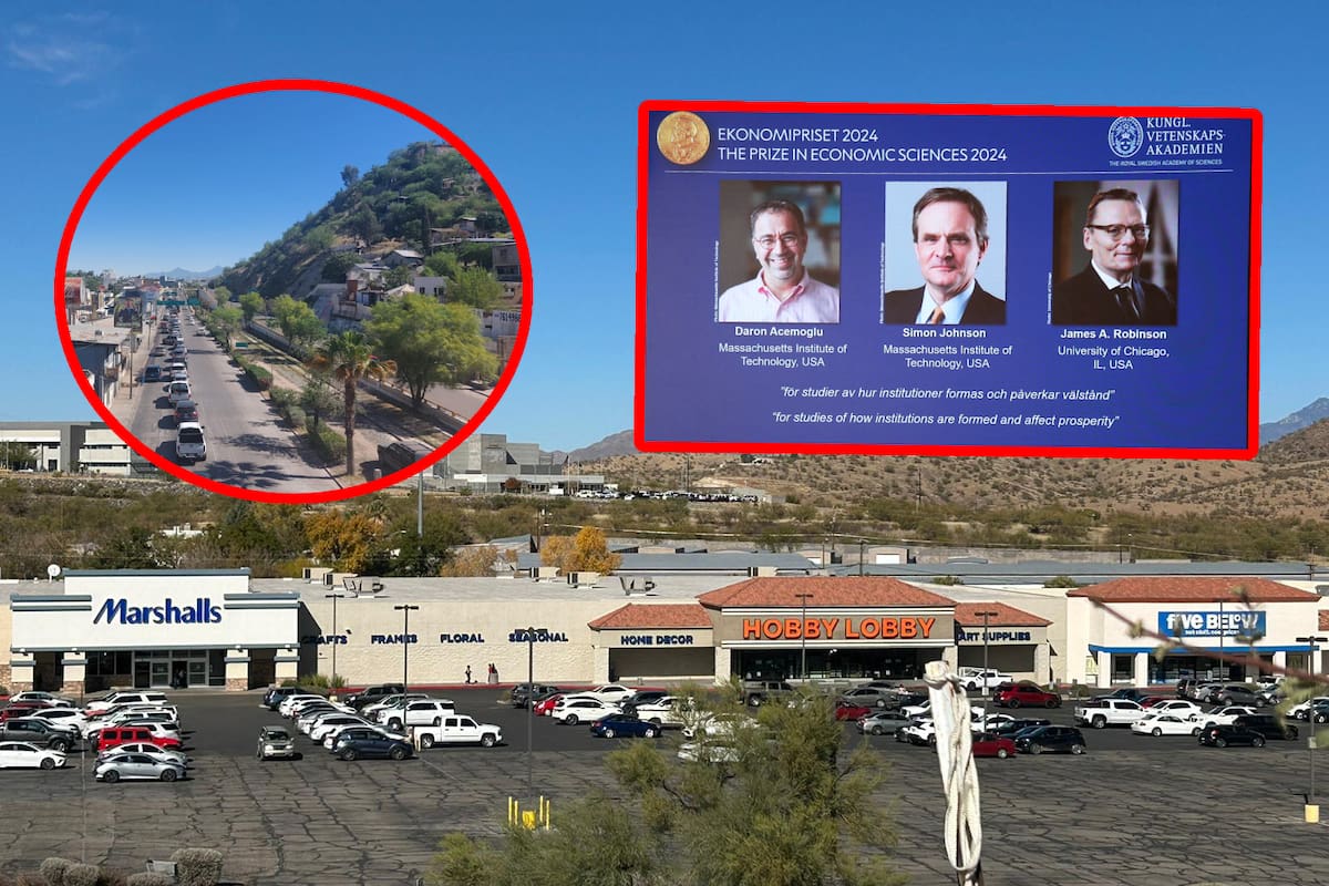 ¿Por qué Nogales, Arizona es próspero mientras que Nogales, Sonora no lo es? Esto dicen los premios Nobel de Economía