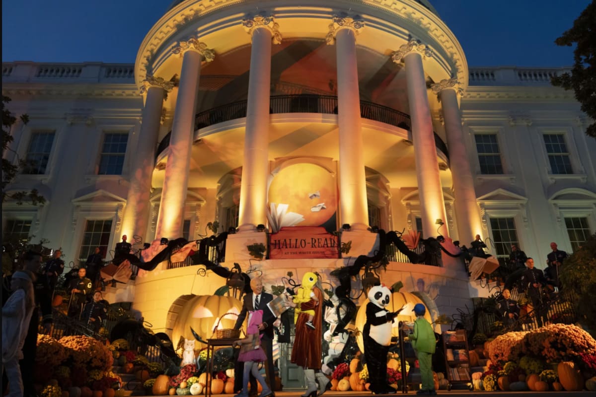 Joe Biden organiza último evento de Halloween en la Casa Blanca