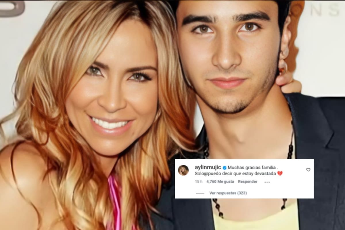 Tras la muerte de su hijo Mauro, Aylín Mujica reaparece con un mensaje y explica por qué permaneció en silencio desde que se conoció la noticia