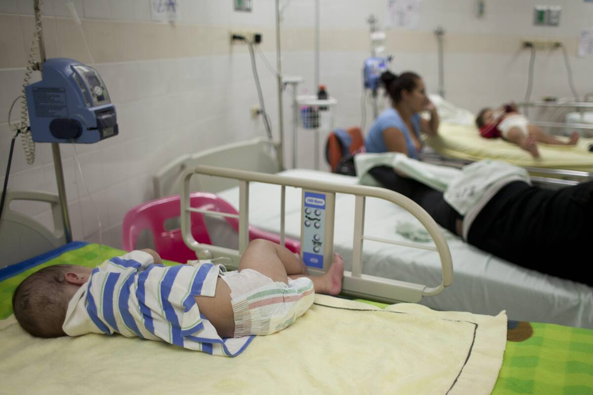Los más vulnerables son los pacientes pediátricos. Foto ilustrativa./ EFE/Gustavo Amador
