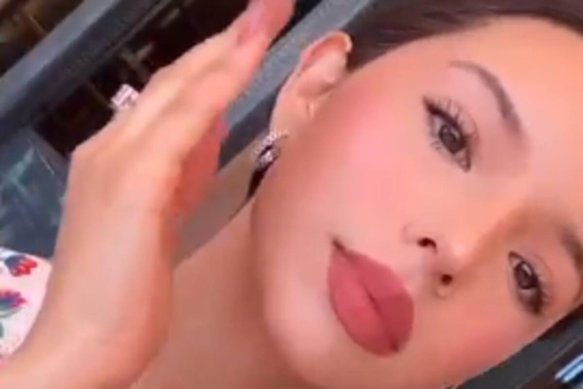 Ángela Aguilar se pasea en San Diego antes de su concierto