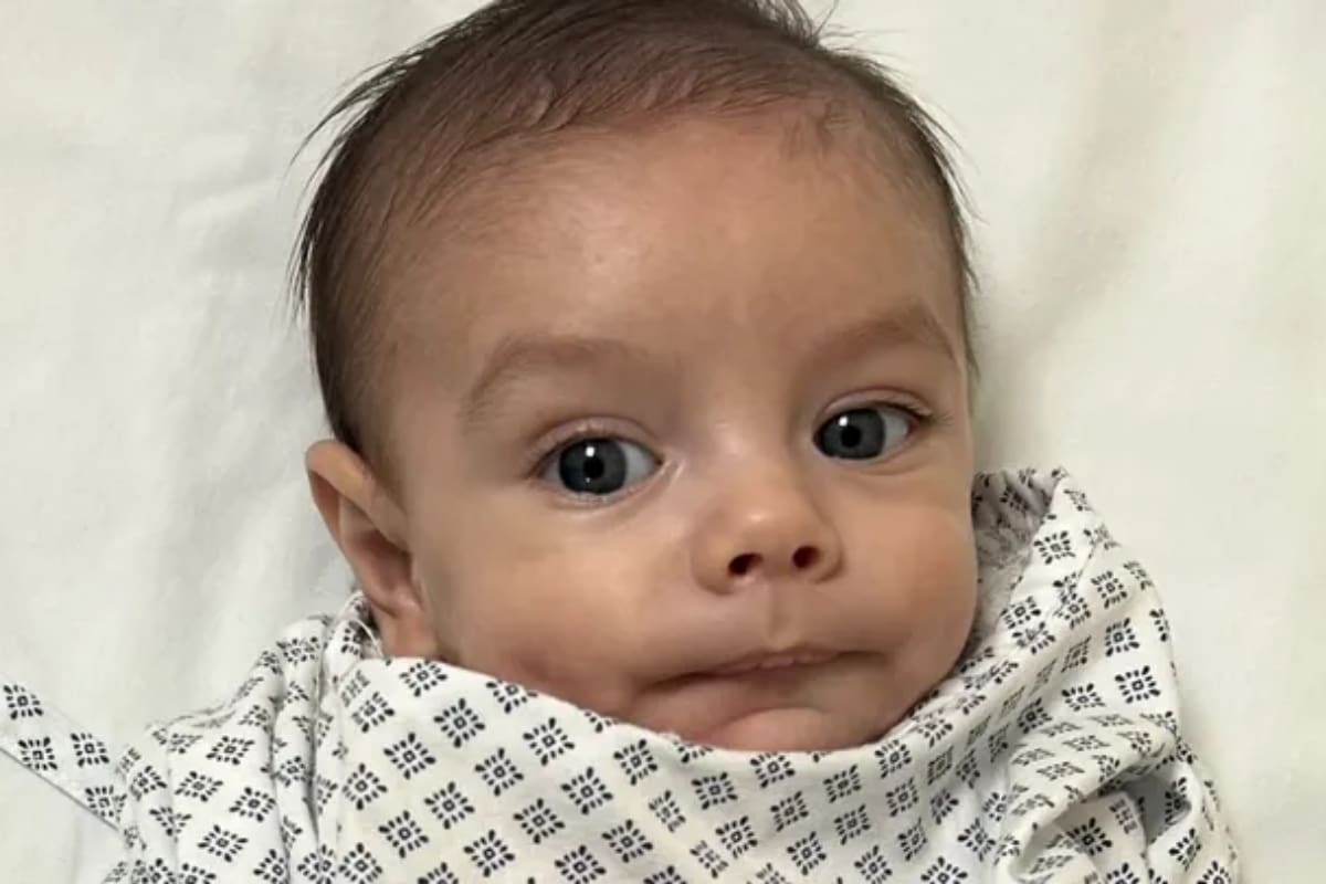 Emiliano, bebé sonorense de 3 meses, busca apoyo para una cirugía urgente de riñón