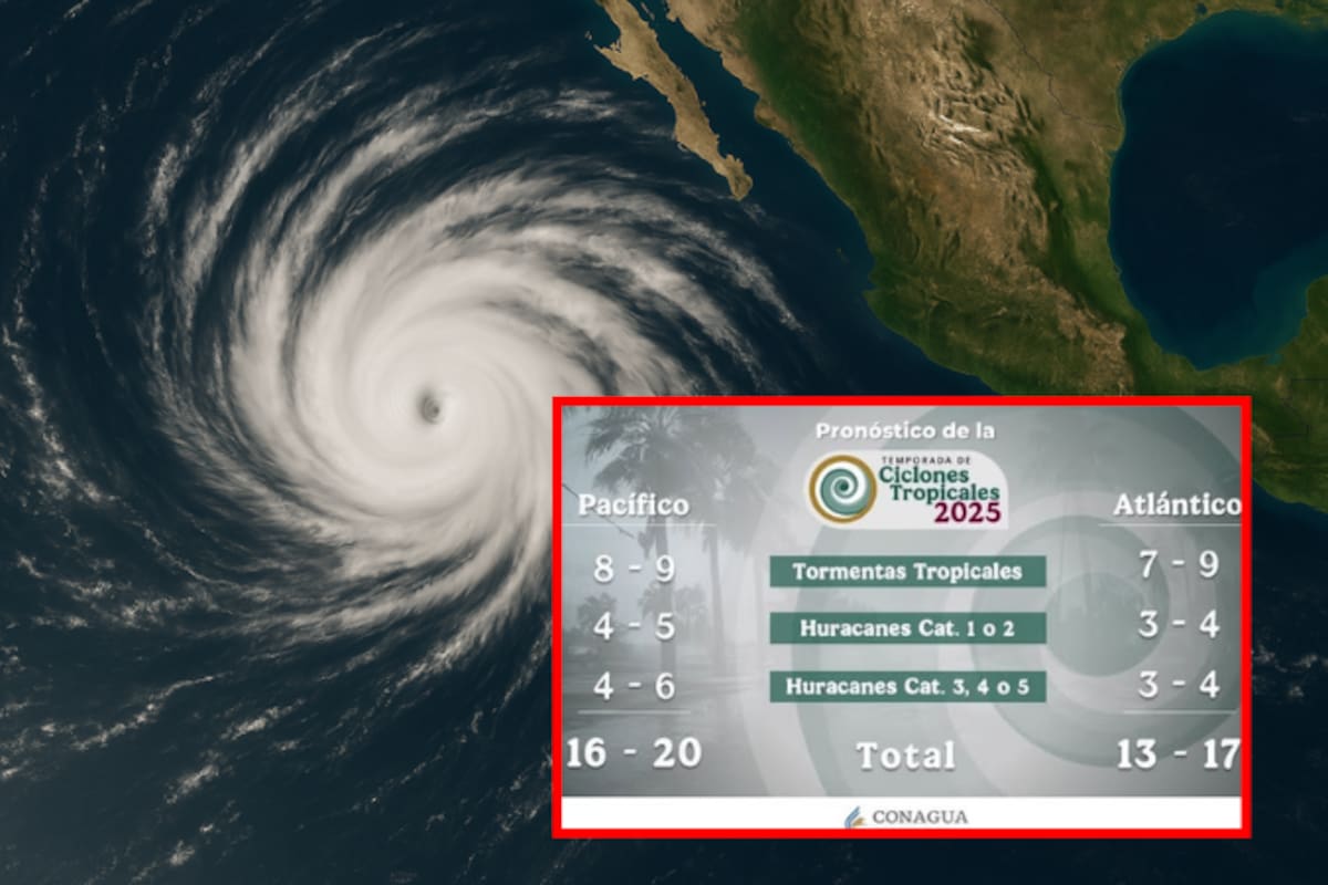 Inicia la temporada de ciclones tropicales 2025: llaman a la población sonorense a estar preparada